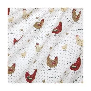 Cackleberry Home Juego de 3 toallas de cocina de pollo de_2