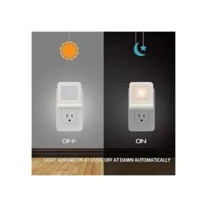 MAZTEK Luz nocturna LED enchufable con sensor inteligente_4