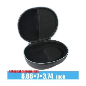 Baval Funda rígida para auriculares de viaje compatible_3