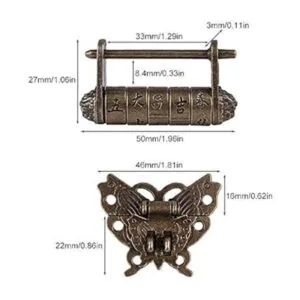 GTHER Juego de cerraduras de combinación de personajes_3