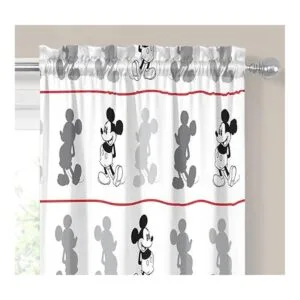 Disney Mickey Mouse Jersey Juego de cortinas y cortinas_3