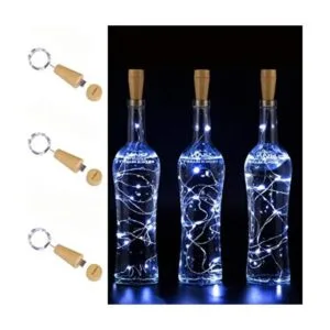 AnSaw 20 luces LED de corcho para botella de vino_1