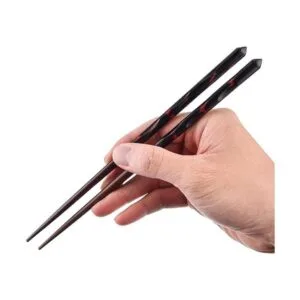 Antner 5 pares de palillos de madera dura reutilizables_2