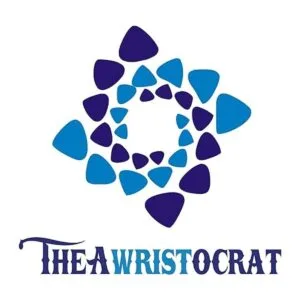 TheAwristocrat Pulseras de piel en blanco color naranja_4