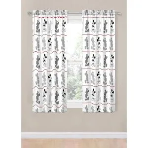 Disney Mickey Mouse Jersey Juego de cortinas y cortinas_4
