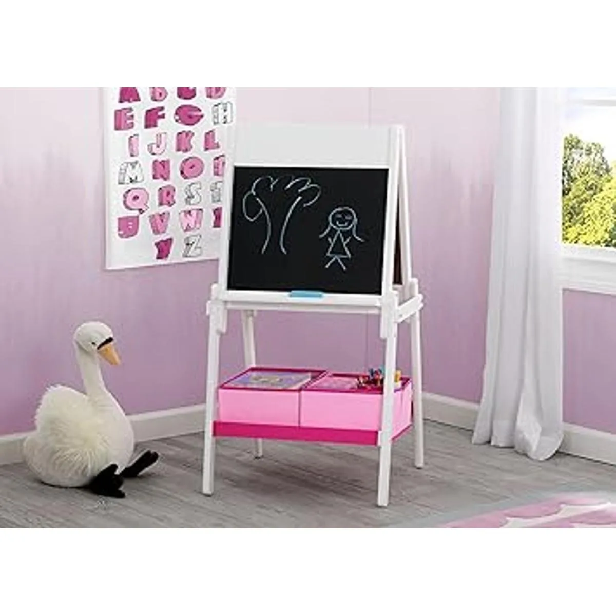 Delta Children MySize Caballete de almacenamiento de_2