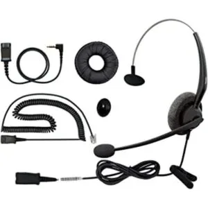 RJ9 Auriculares de teléfono de 0.138 in compatibles con_1