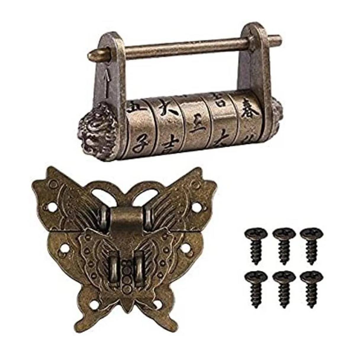 GTHER Juego de cerraduras de combinación de personajes_1