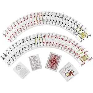 Paquete doble de tarjetas de juego profesionales_6