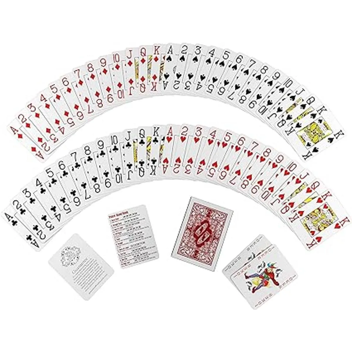 Paquete doble de tarjetas de juego profesionales_6