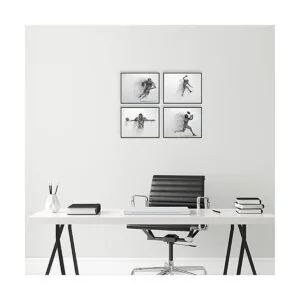 Arte de pared de fútbol Pósters de fútbol Decoración_3