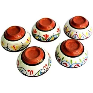 Muy pequeño Cactus Canyon Ceramics Juego de 5 cuencos_2