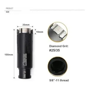SHDIATOOL Brocas de núcleo de diamante para piedra dura_2