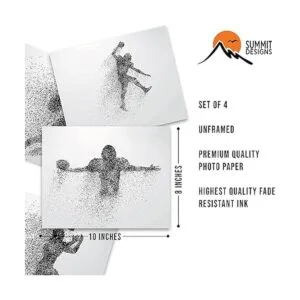 Arte de pared de fútbol Pósters de fútbol Decoración_2