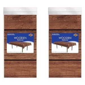 Beistle 2 piezas desechables de plástico con estampado de_2