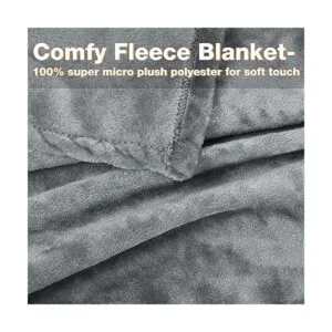 Tirrina Cobija afelpada con mangas para hombres y mujeres_6