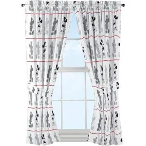 Disney Mickey Mouse Jersey Juego de cortinas y cortinas_1