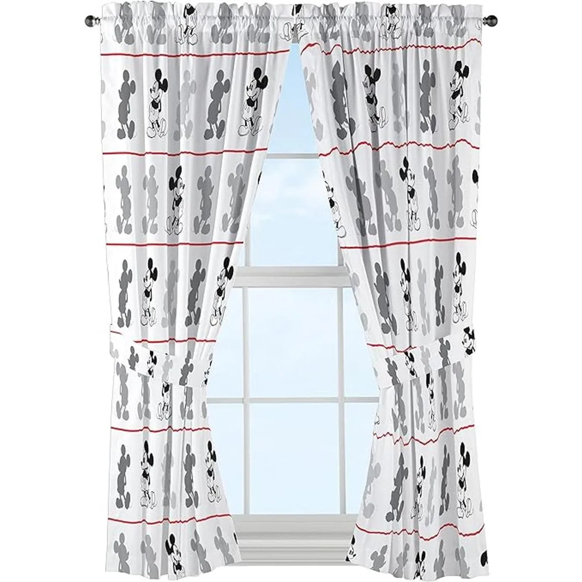Disney Mickey Mouse Jersey Juego de cortinas y cortinas_1