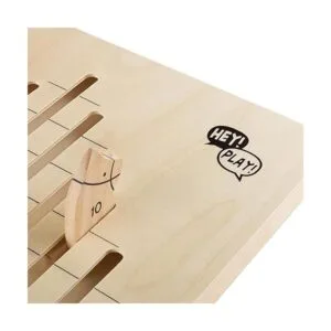 Hey Play Juego de carreras de caballos de madera con_4