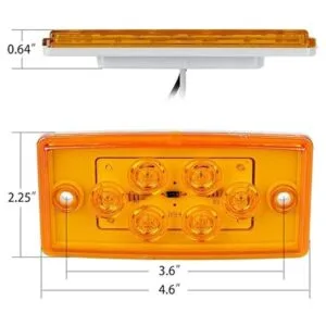 Partsam Kit de luces LED Freightliner CenturyColumbia 5_4