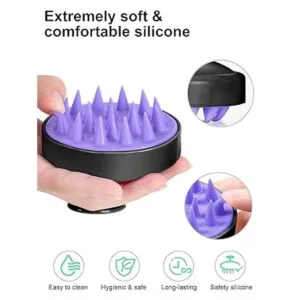 Cepillo de masaje para cuero cabelludo Heeta cepillo de_3