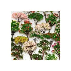 NW 32 piezas de modelos mezclados de colorido árboles_4