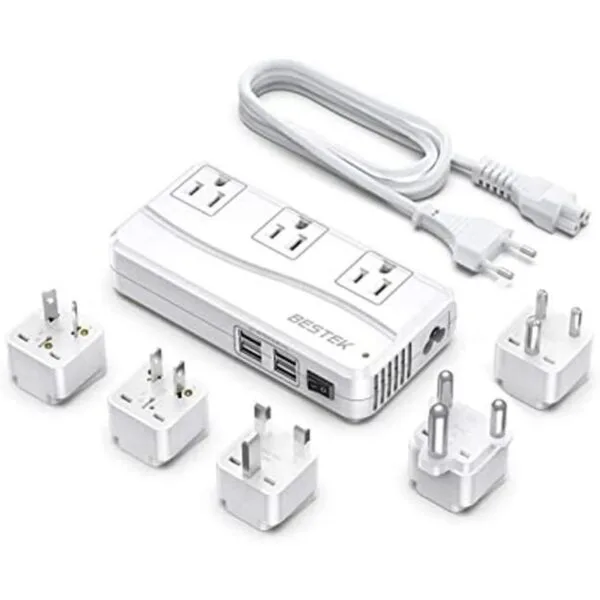 BESTEK Adaptador de corriente internacional de 250 W 220_1