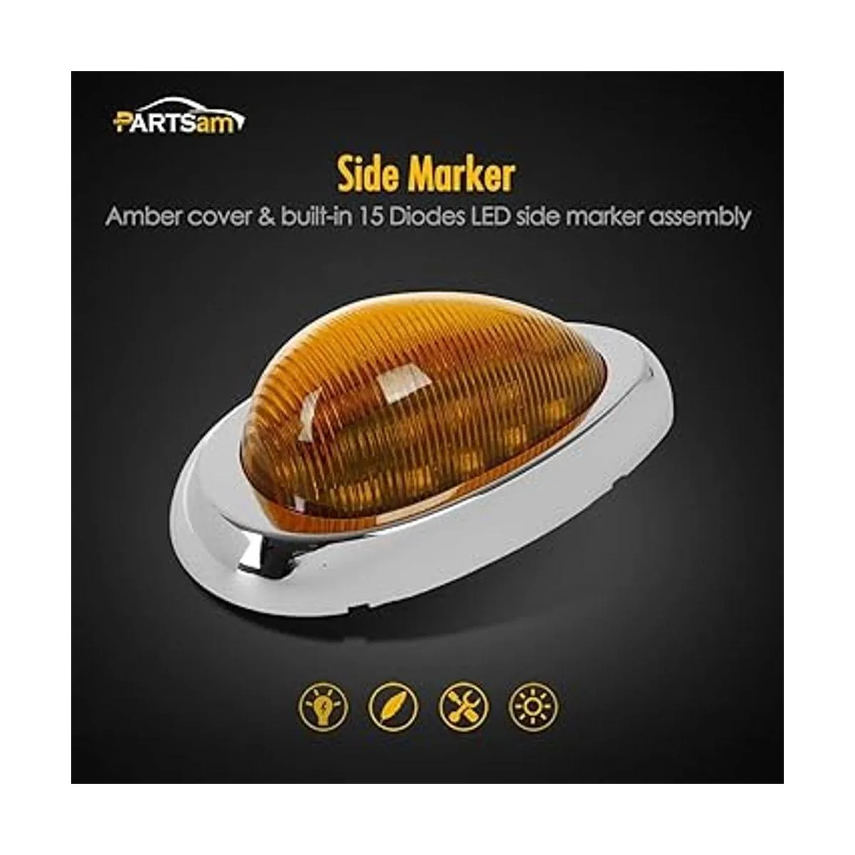 Partsam Kit de luces LED Freightliner CenturyColumbia 5_2