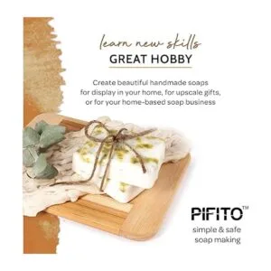 Pifito Base de jabón para derretir y verter manteca de_7