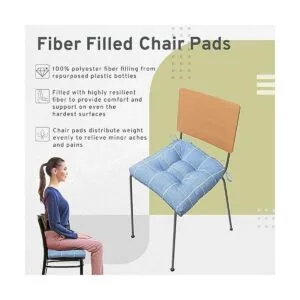 Arlee Highland Juego de 2 almohadillas para sillas 2_4