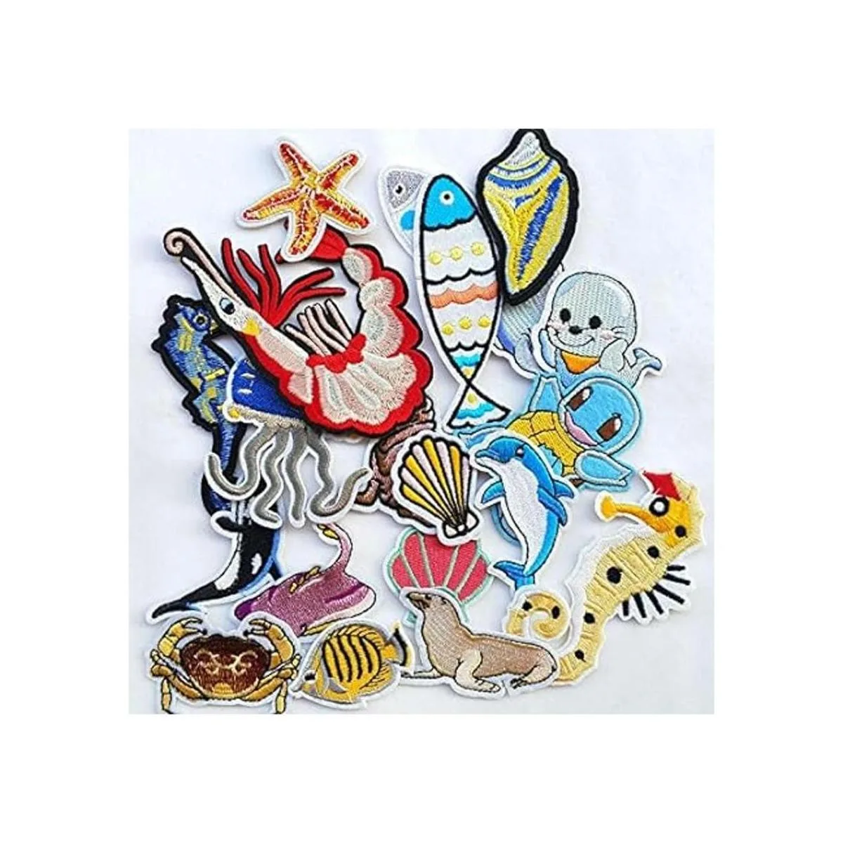 Dandan DIY 20 parches bordados para coser o planchar para_2