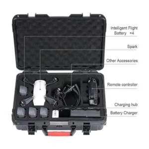 Smatree Funda de transporte compatible para DJI Spark_2