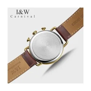 Luxury Mens Big Dial Chronograph Sapphire Glass_3