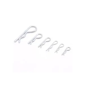 Glarks Juego de 150 pines para el pelo chapados en zinc_2