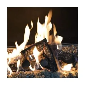 Stanbroil Juego de 10 troncos de madera de cerámica para_5