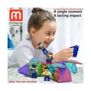 Juego de 4 figuras magnéticas para niños pequeños juguete_2