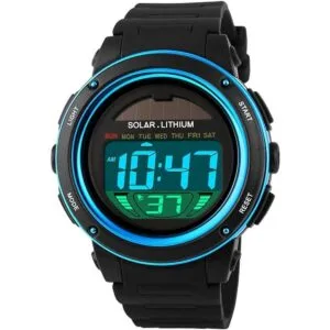 Reloj de pulsera impermeable del cronógrafo de Digitaces_1