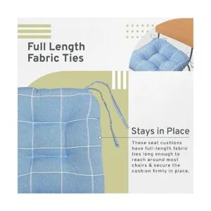 Arlee Highland Juego de 2 almohadillas para sillas 2_5