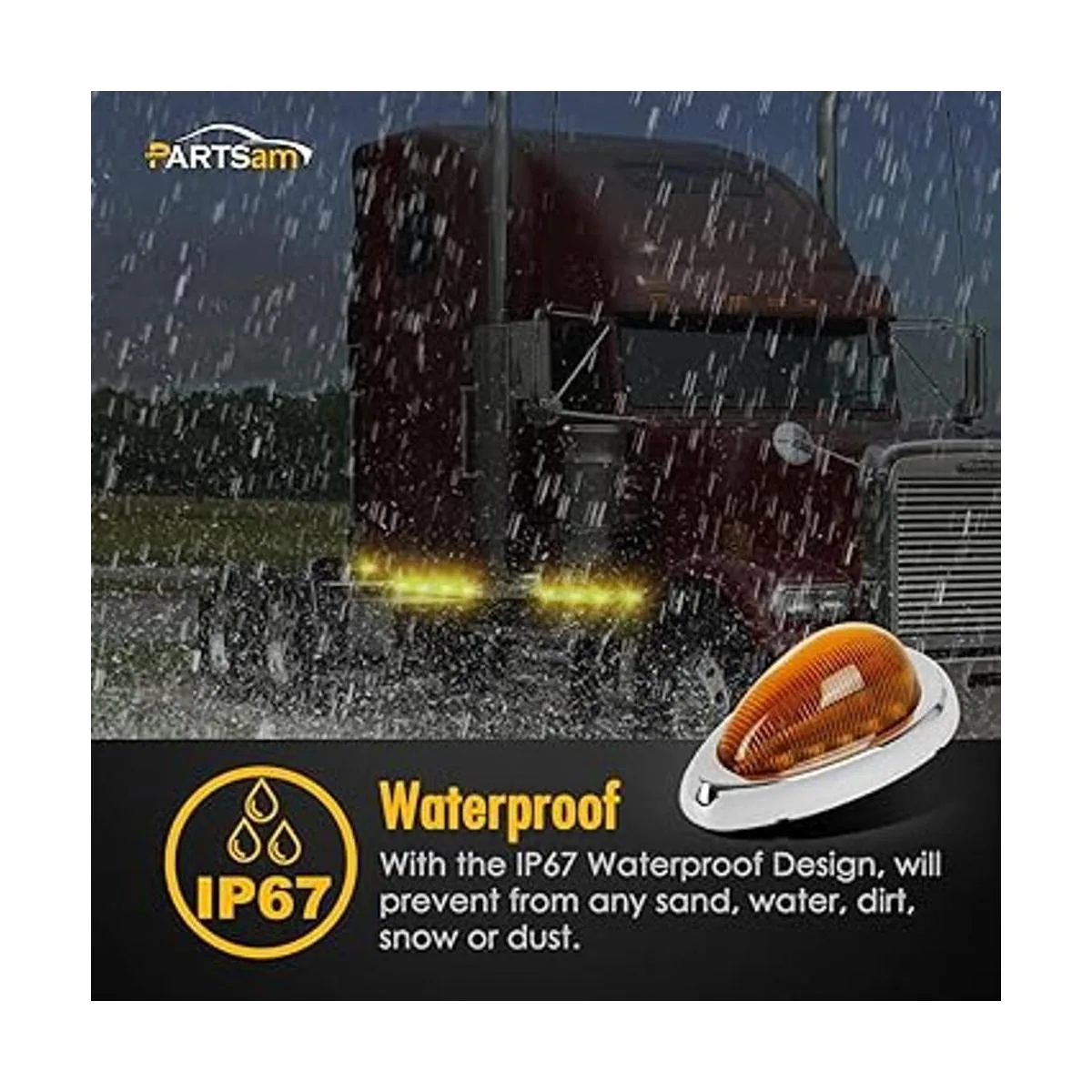 Partsam Kit de luces LED Freightliner CenturyColumbia 5_3