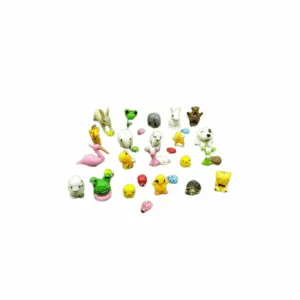 EMiEN 31 piezas de mini animales de adorno en miniatura_1