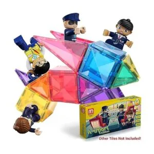 Juego de 4 figuras magnéticas para niños pequeños juguete_5