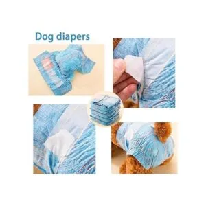 Pañales desechables para perros femeninos Dono Jeans_5