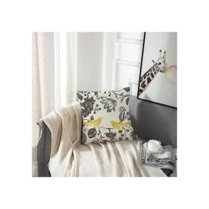 Emvency Funda de almohada decorativa de tamaño cuadrado_4