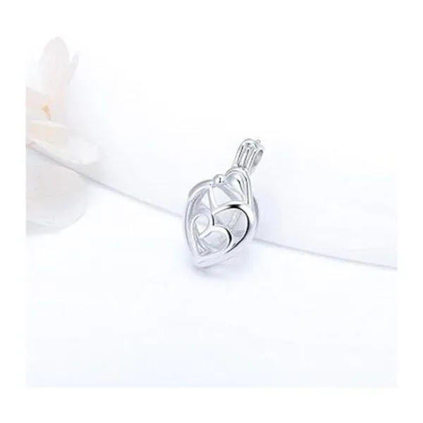 LGSY Colgantes de jaula de amor de plata de ley 925 para_2