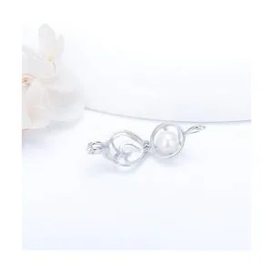 LGSY Colgantes de jaula de amor de plata de ley 925 para_3