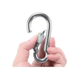 PROND Mosquetones de bloqueo mosquetón resistente acero_5