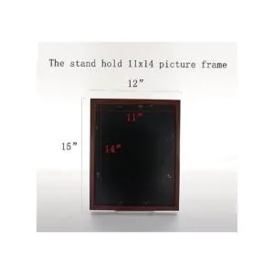 Artliving Paquete de 2 soportes de exhibición de hierro_3