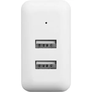 DualPort 24W USB Wall Charger for Phone iPad and Tablet_2