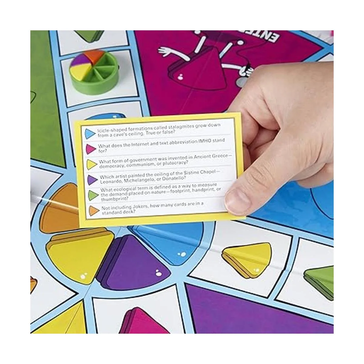 Hasbro Gaming Edición familiar Trivial Pursuit_6