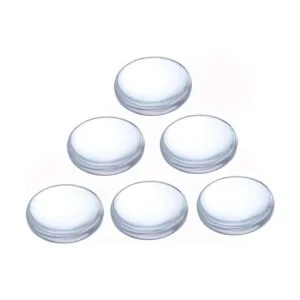 60 piezas de cúpula de cristal transparente de imitación_3